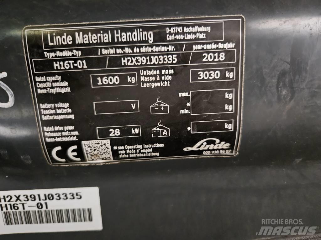 Linde H16T Propan trucker