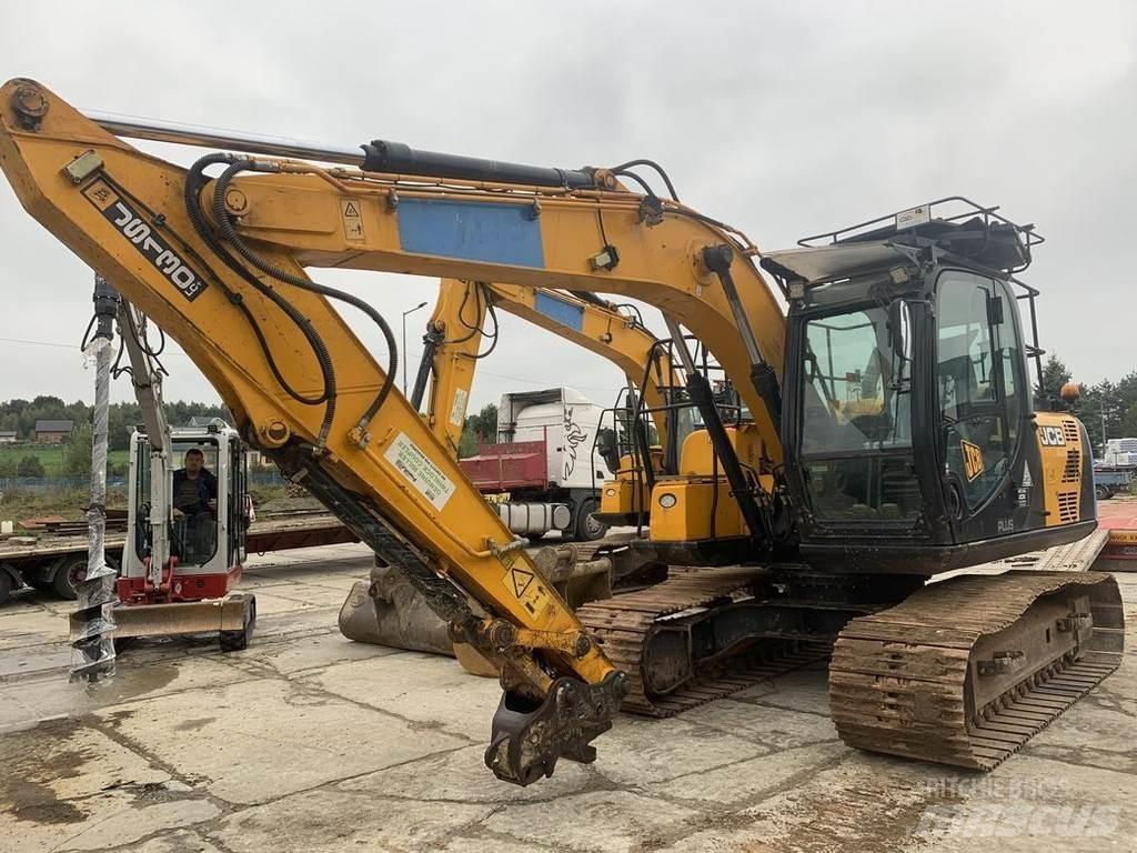 JCB JS130 Beltegraver