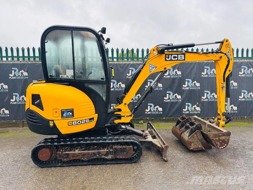 JCB 8026 CTS Minigravere <7t