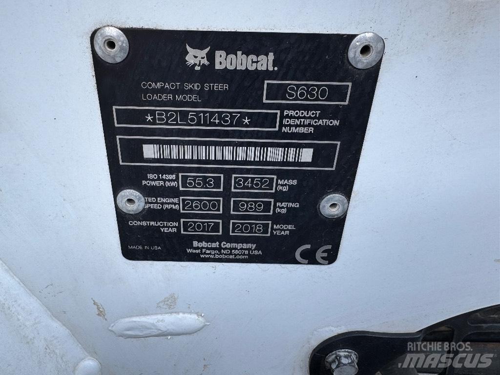 Bobcat S630 Kompaktlastere