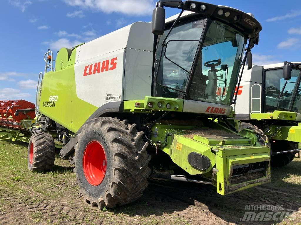 CLAAS LEXION 660 Skurtreskere
