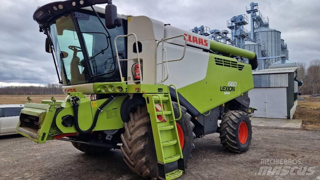 CLAAS Lexion 660 Skurtreskere