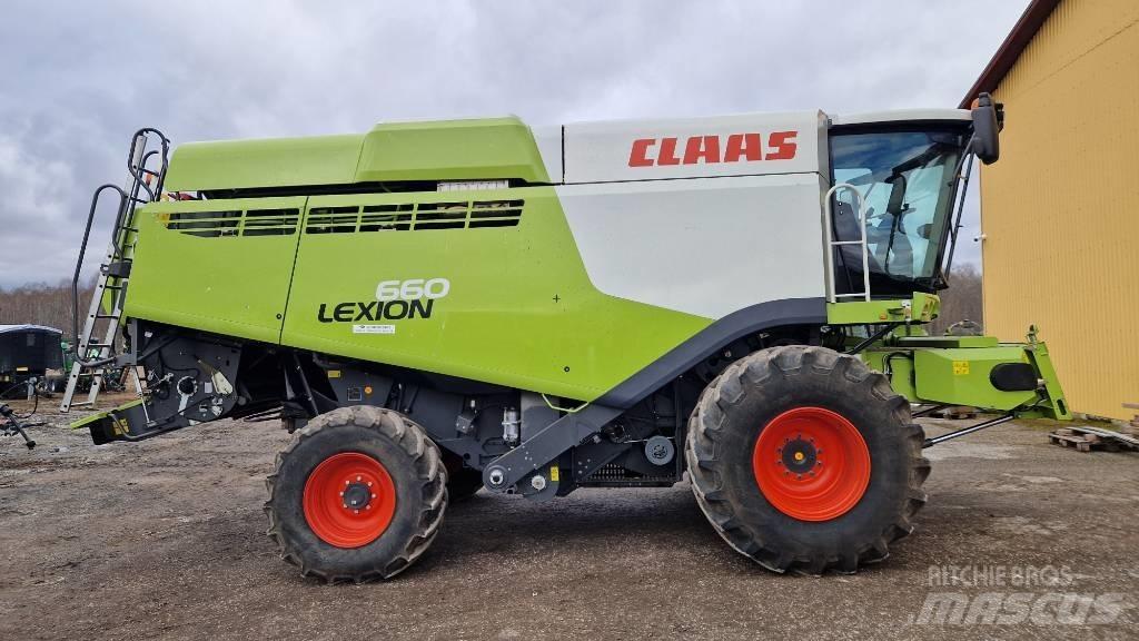 CLAAS Lexion 660 Skurtreskere