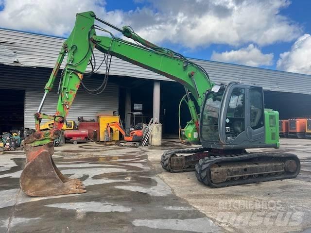 Hitachi ZX 135 Beltegraver