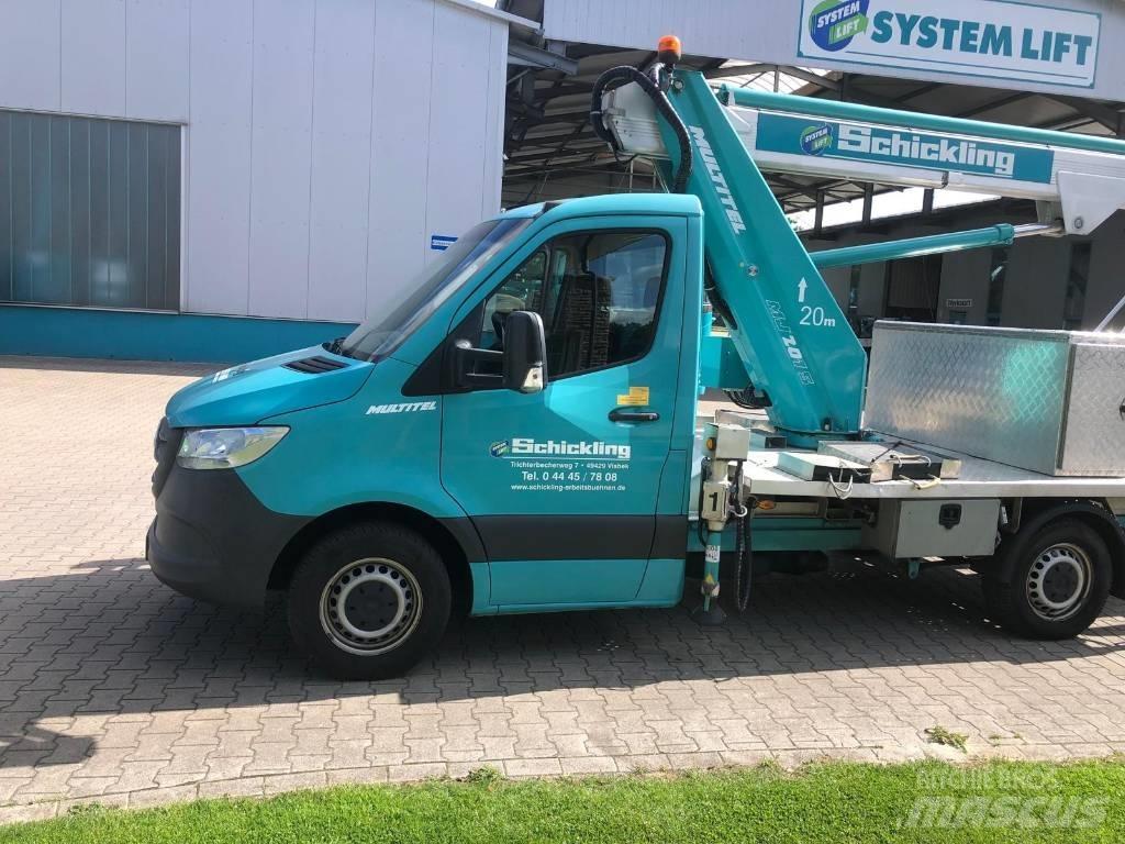 Multitel MJ 201 Bilmontert lift