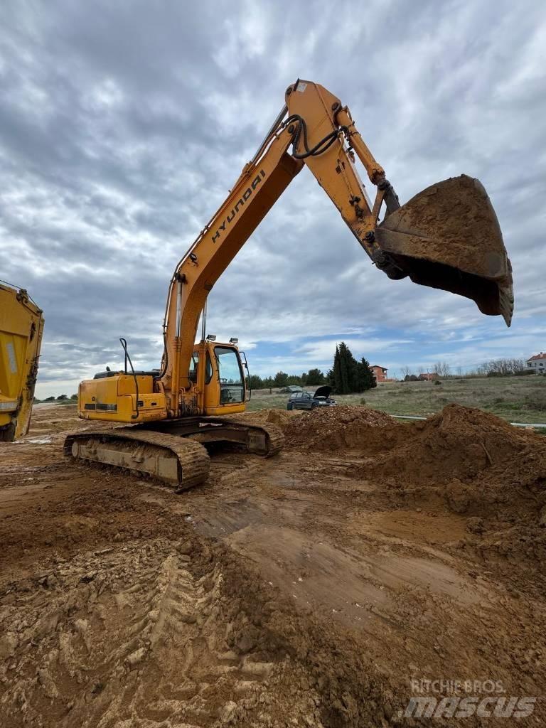 Hyundai R250LC Beltegraver