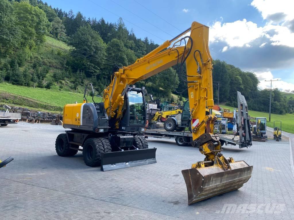 Hitachi ZX 140 W-3 Hjulgravere