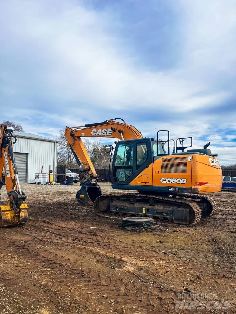 CASE CX 160 D Beltegraver