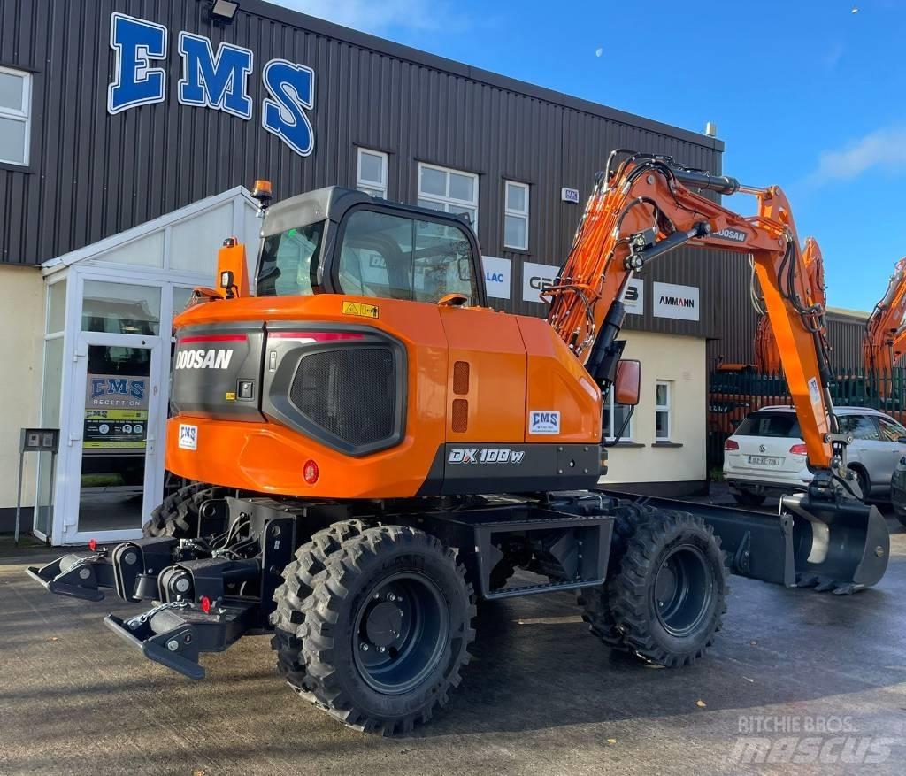 Doosan DX100W-7 Hjulgravere