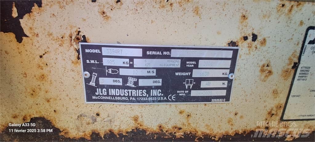 JLG 3394RT Sakselifter