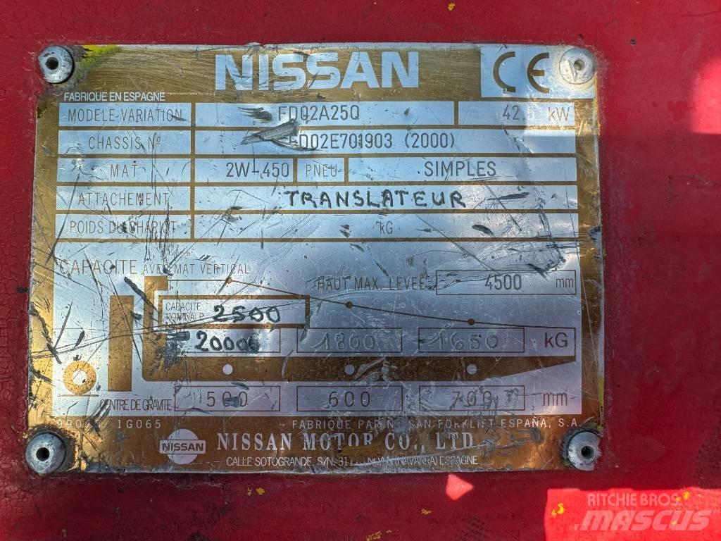 Nissan FD02A25Q Diesel Trucker