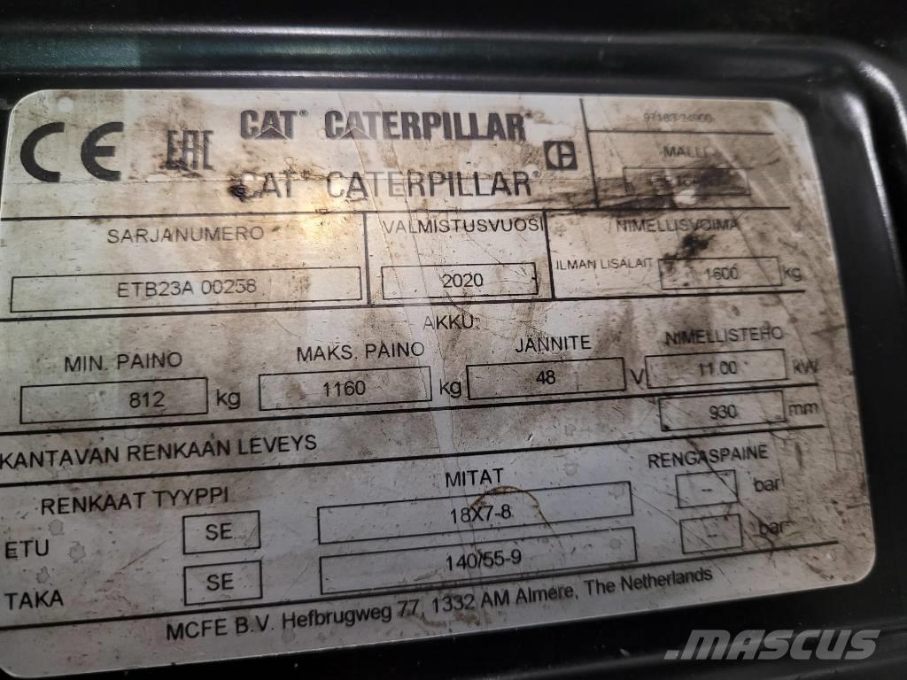 CAT EP16 ANT Elektriske trucker