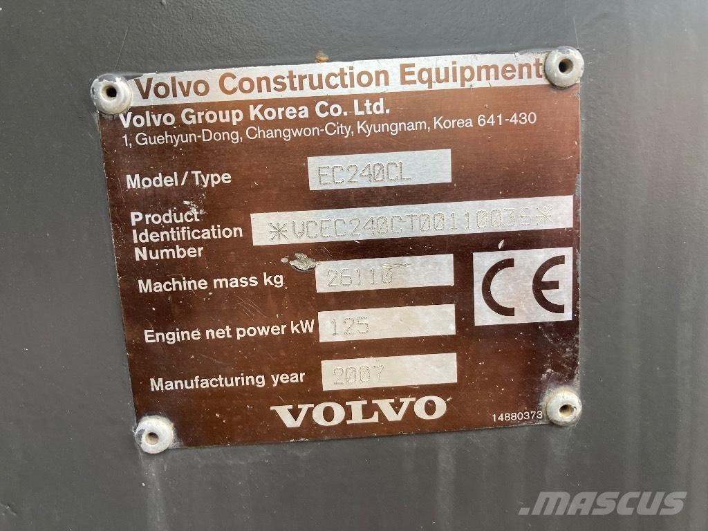 Volvo EC 240 C L Beltegraver