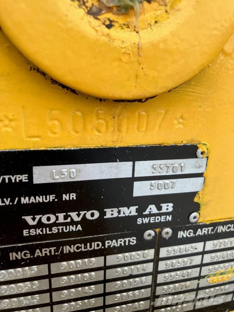 Volvo BM L 50 Frontlastere og graveredskap