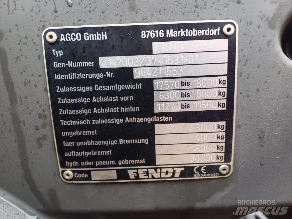 Fendt 939 Traktorer