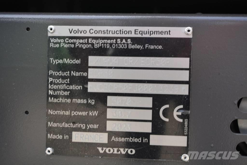 Volvo ECR 50 F Minigravere <7t