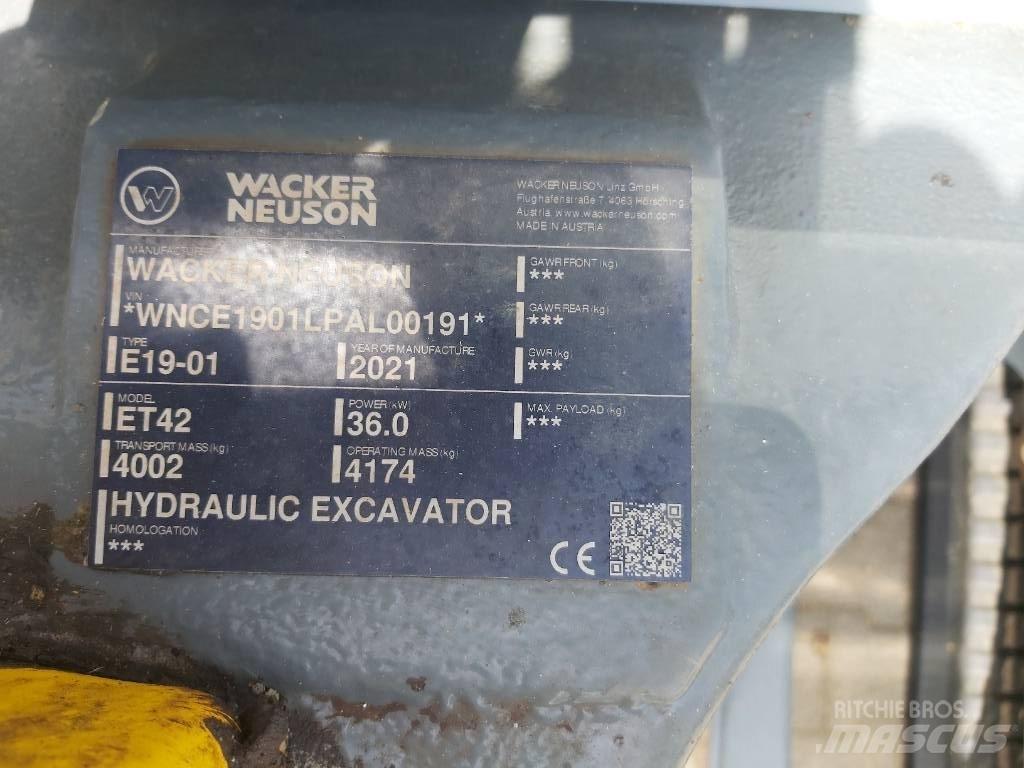 Wacker Neuson ET42 Beltegraver