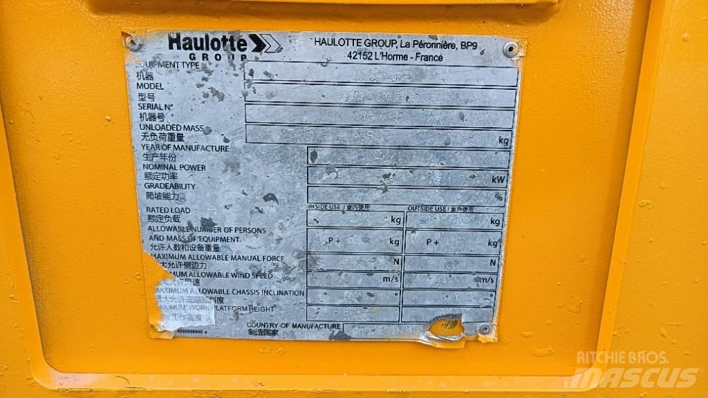 Haulotte OPTIMUM 8 Sakselifter