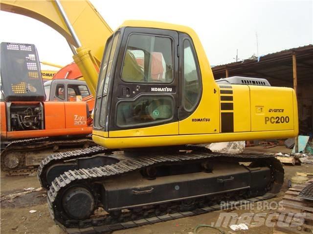 Komatsu PC 200 Beltegraver