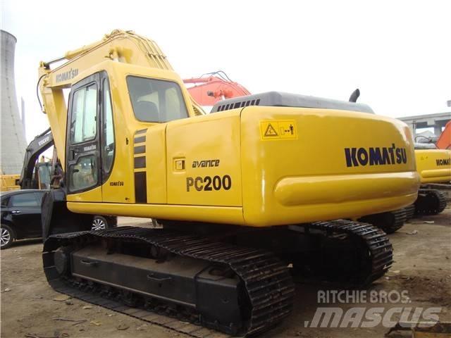 Komatsu PC 200 Beltegraver