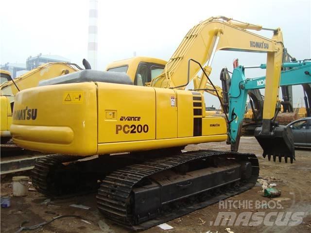 Komatsu PC 200 Beltegraver