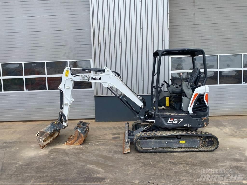 Bobcat E27 Spesialtilpassede gravemaskiner