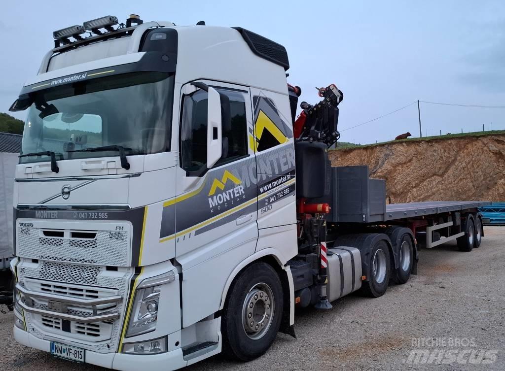 Volvo FH / 62 R6-48-F Røff terreng kraner