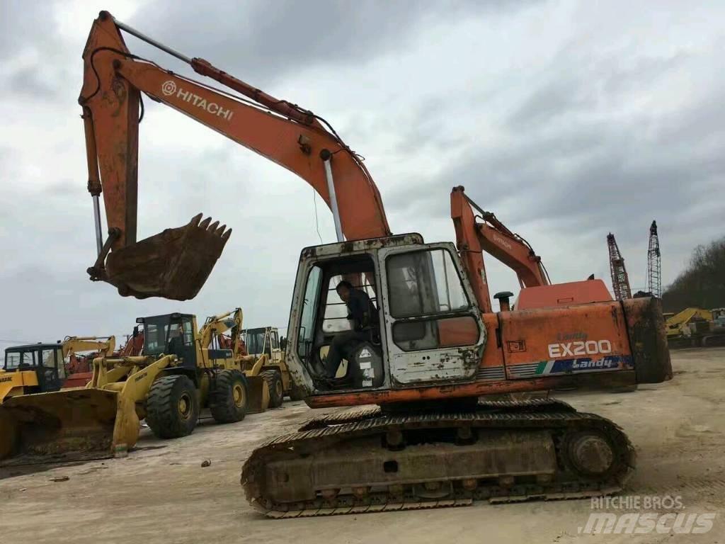 Hitachi EX 200-1 Beltegraver