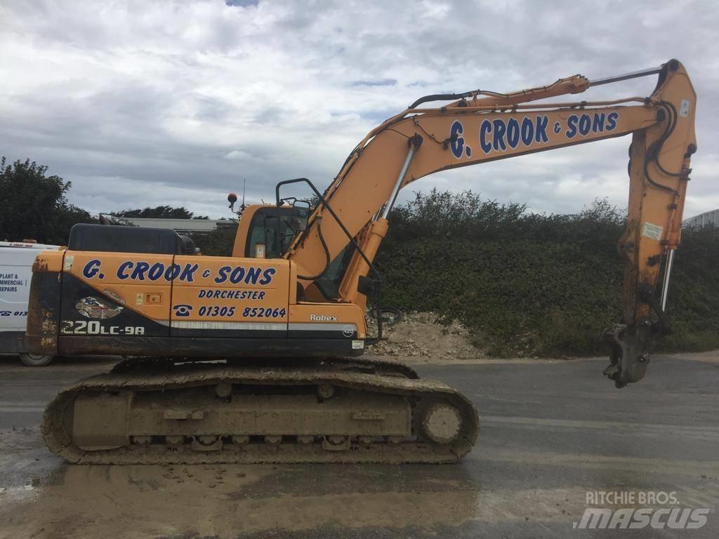 Hyundai Robex 220 LC Beltegraver