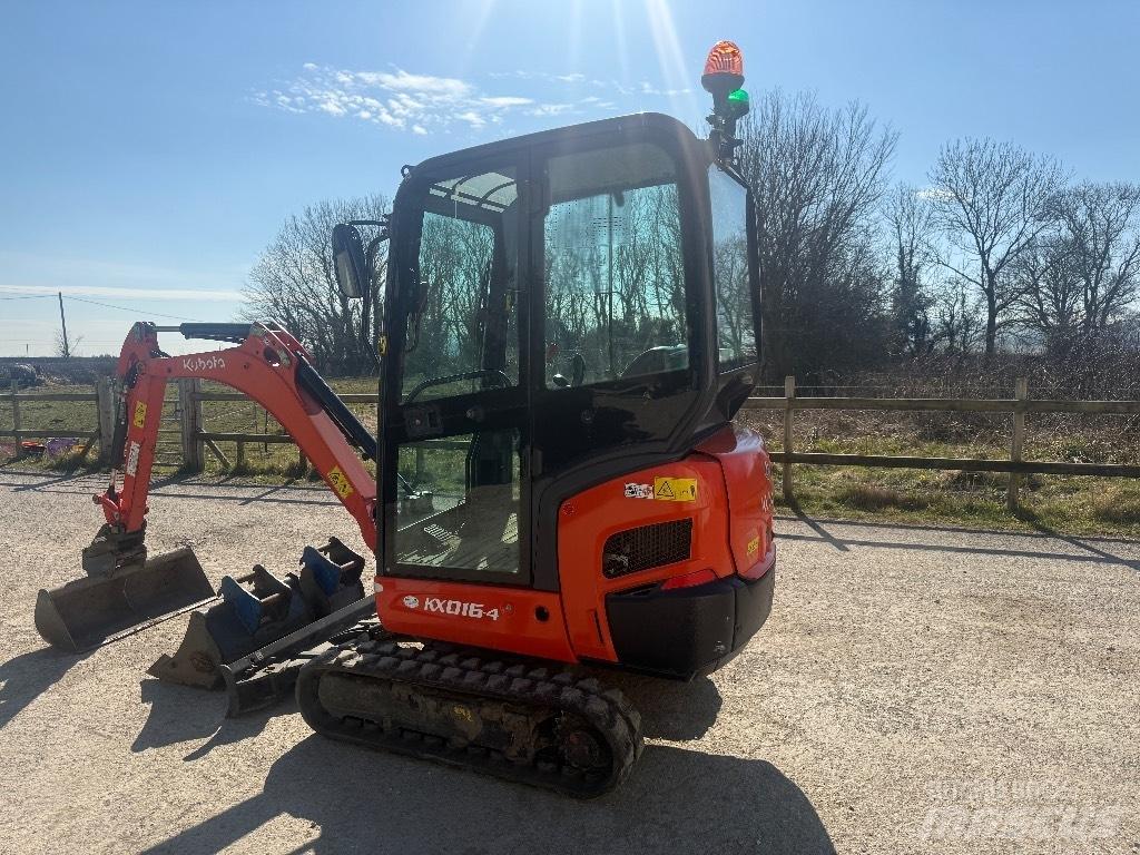 Kubota KX 016-4 Minigravere <7t