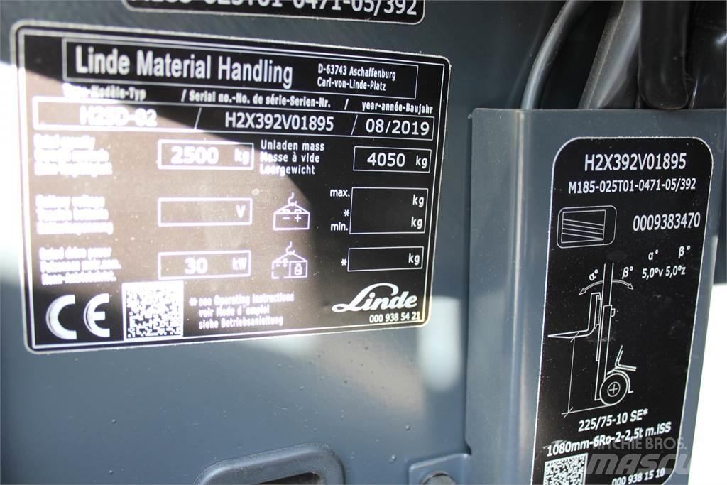 Linde H25D Diesel Trucker