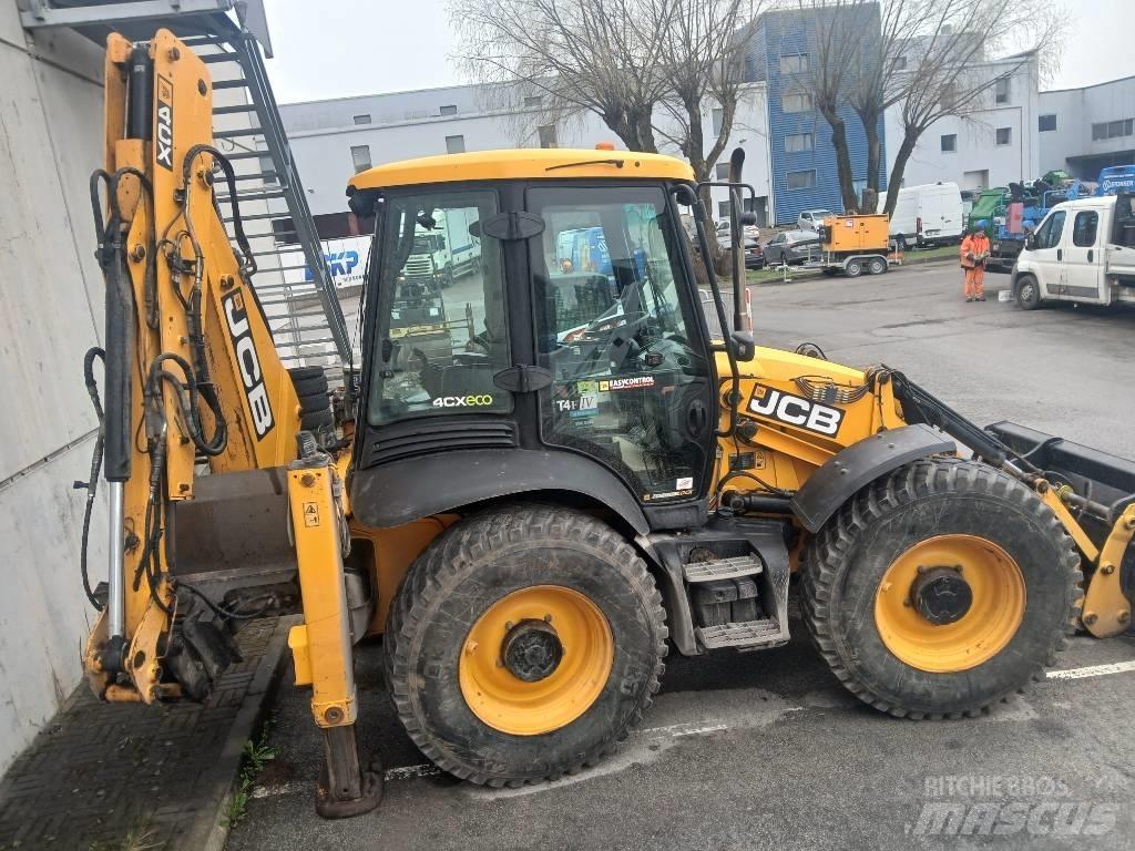 JCB 4cxAEC joystick Traktorgravere