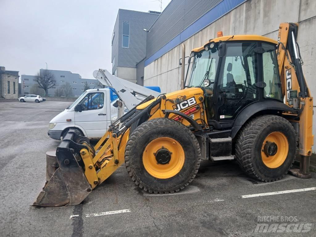 JCB 4cxAEC joystick Traktorgravere