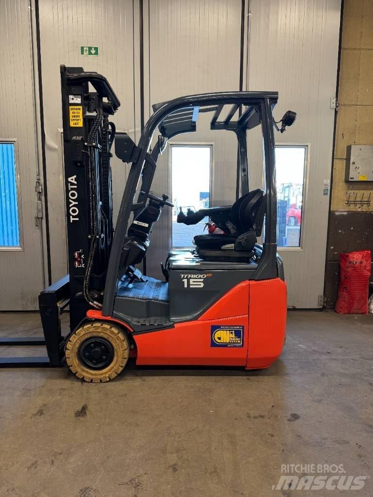 Toyota truck 8FBE15T Elektriske trucker