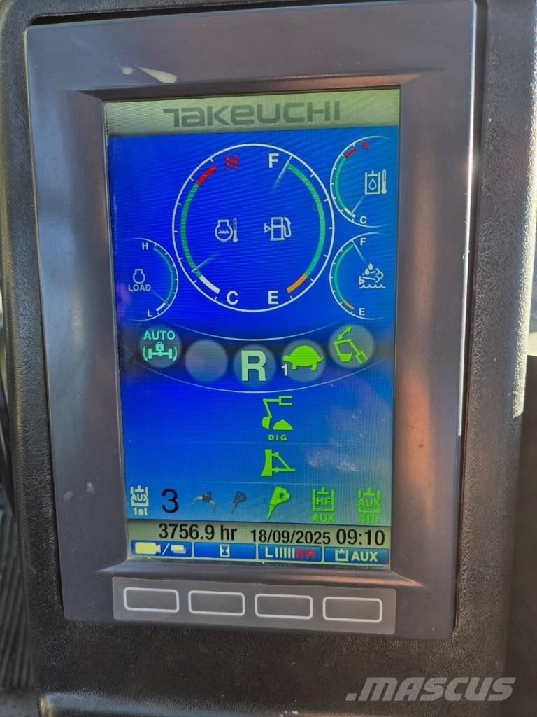 Takeuchi TB 295 W Hjulgravere