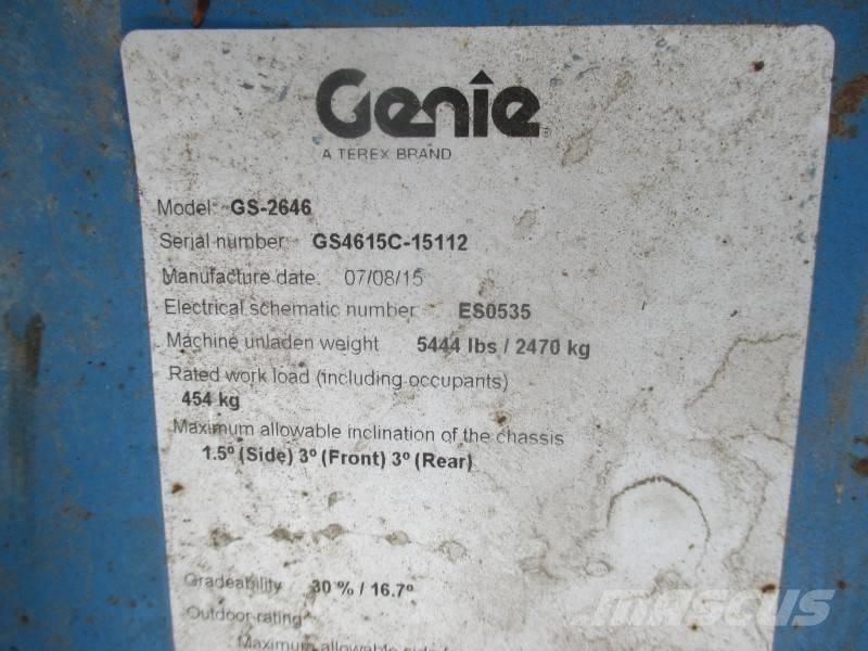 Genie GS 2646 Sakselifter