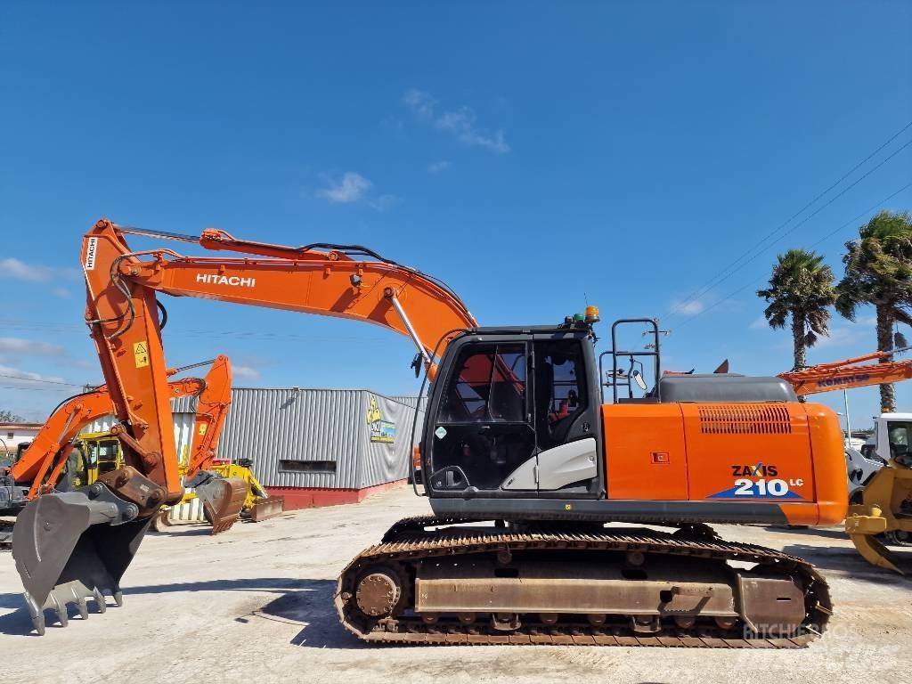 Hitachi ZX 210 LC-6 Beltegraver