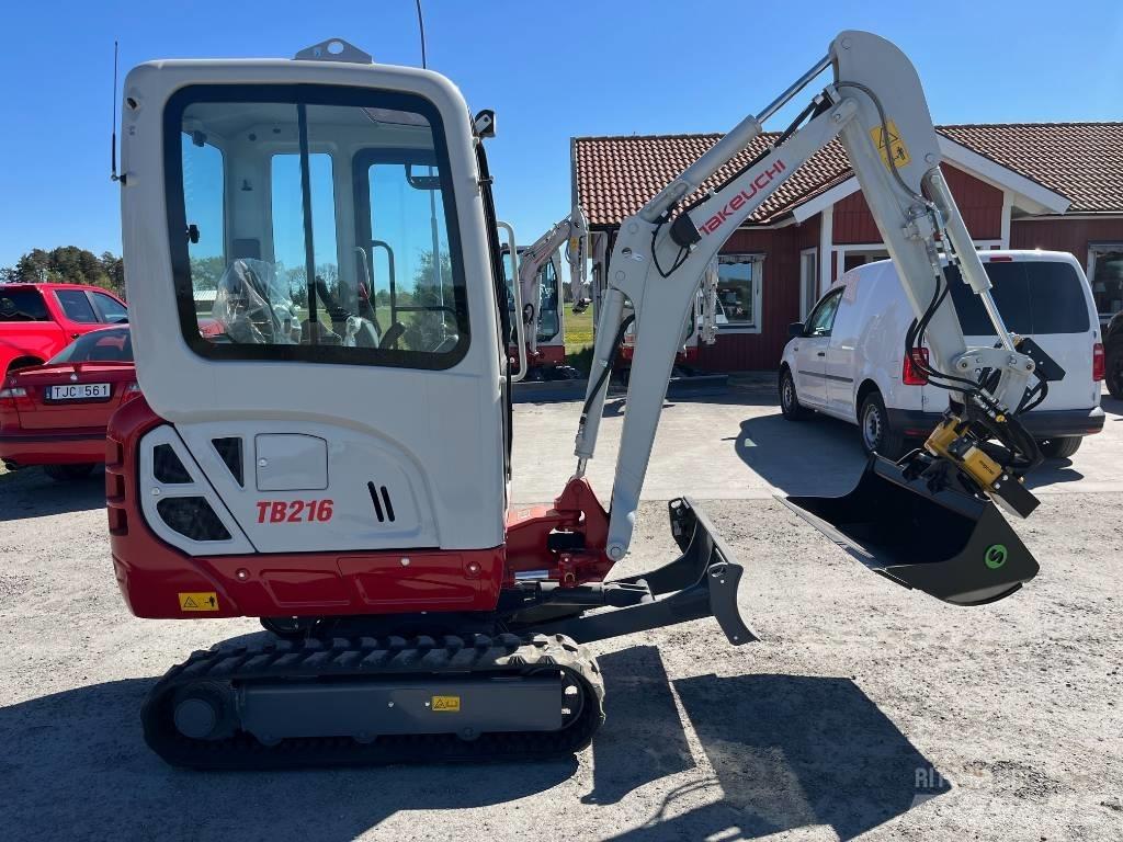 Takeuchi TB 216 A Minigravere <7t