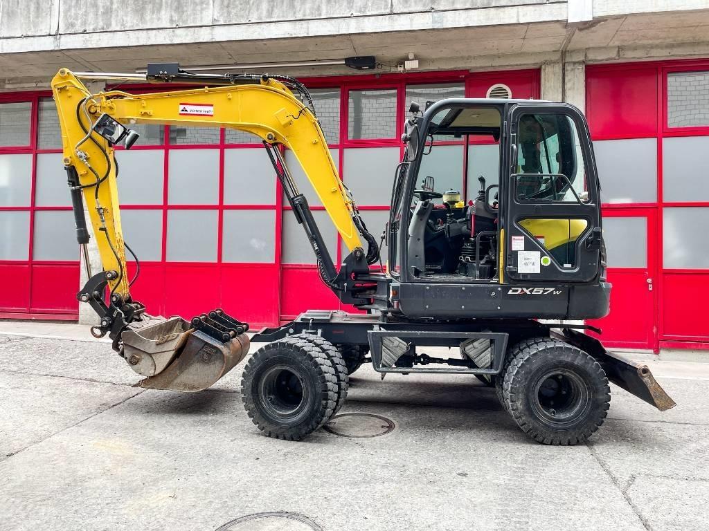 Doosan DX 57 W-5 Hjulgravere