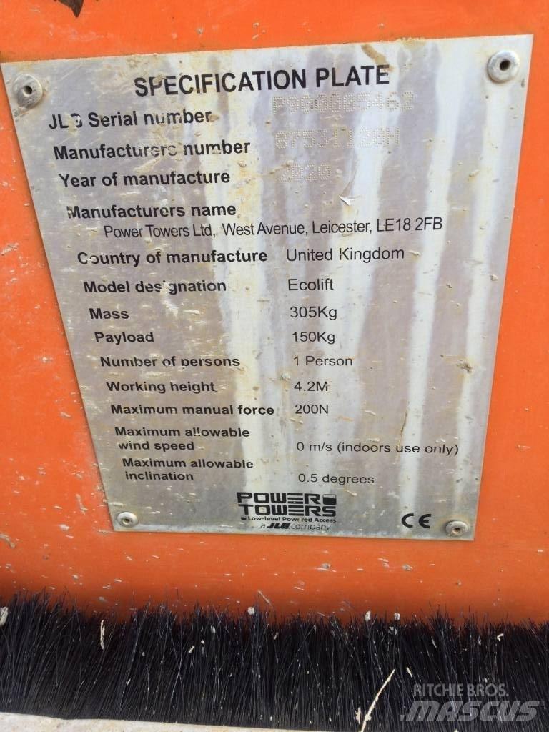 JLG Ecolift 50 Personløftere