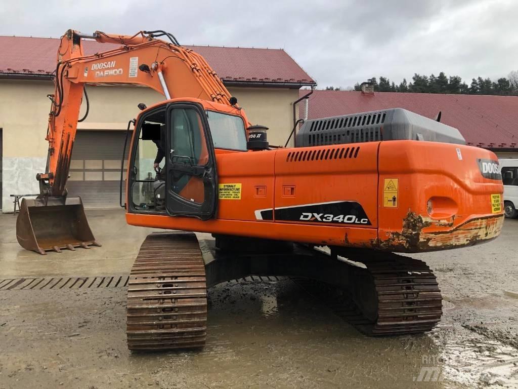 Doosan DX 340 LC Beltegraver