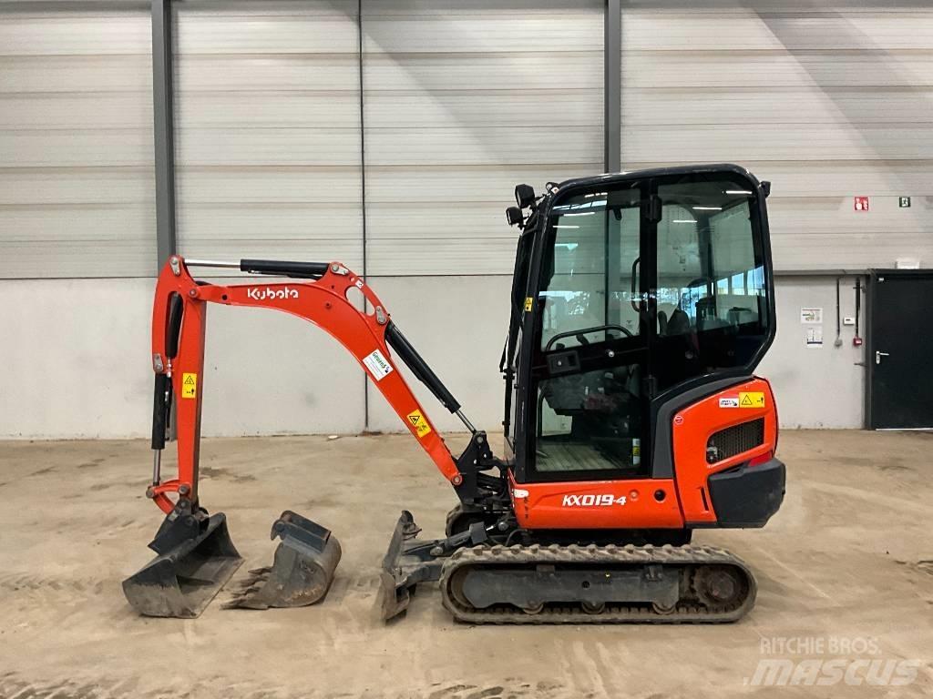 Kubota KX 019-4 Minigravere <7t