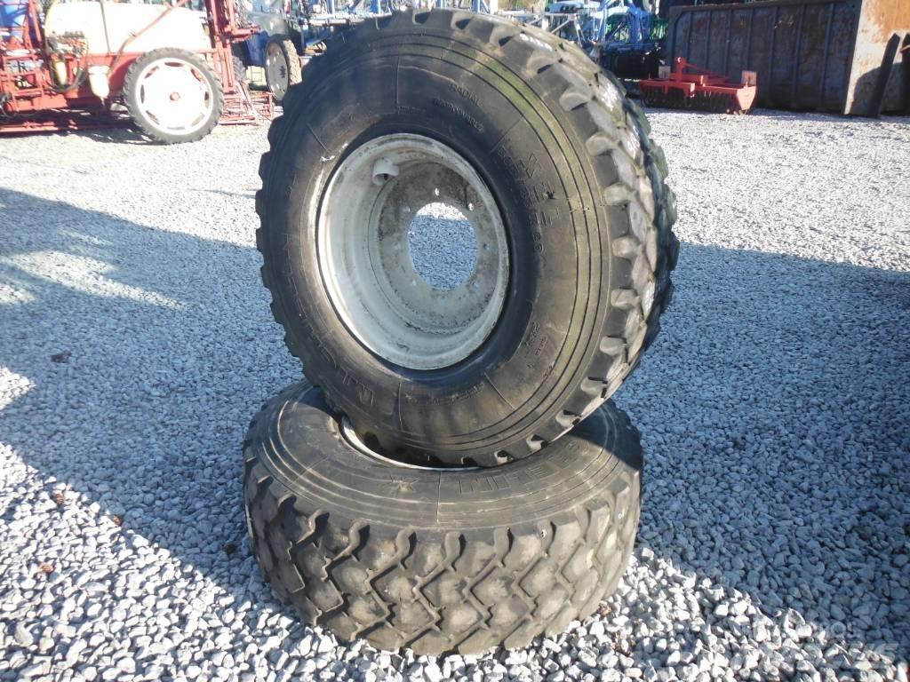Michelin 365/85R20 Dekk, hjul og felger