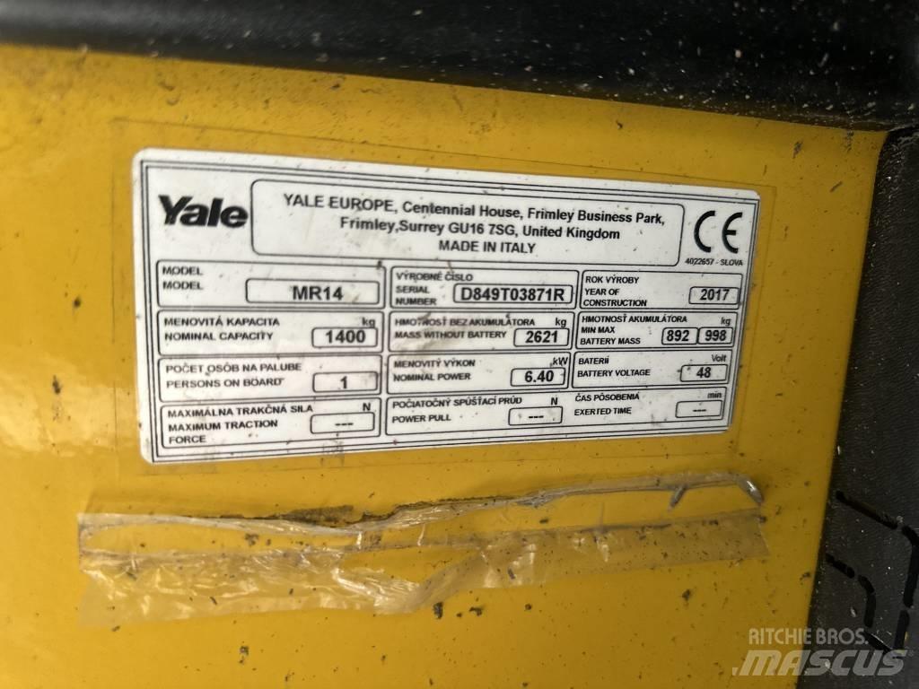 Yale mr14 Skyvemasttruck