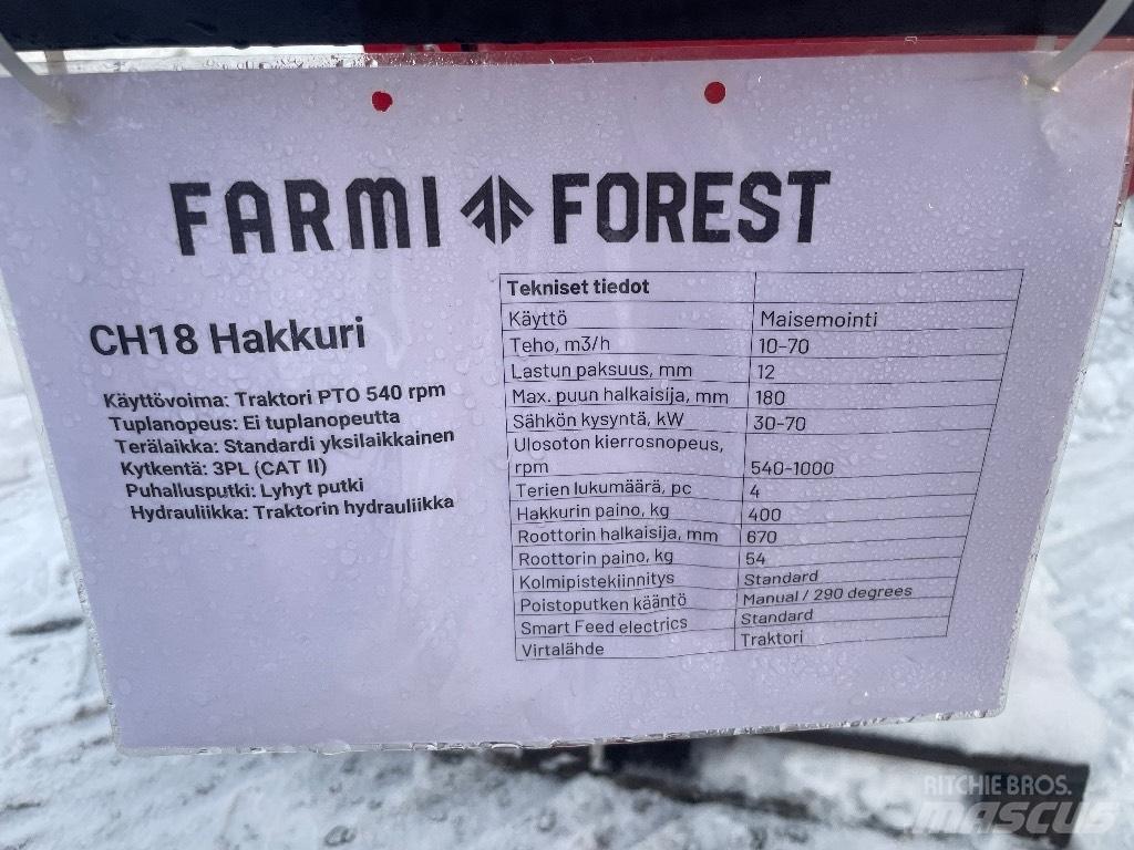 Farmi Forest CH18 Fliskuttere