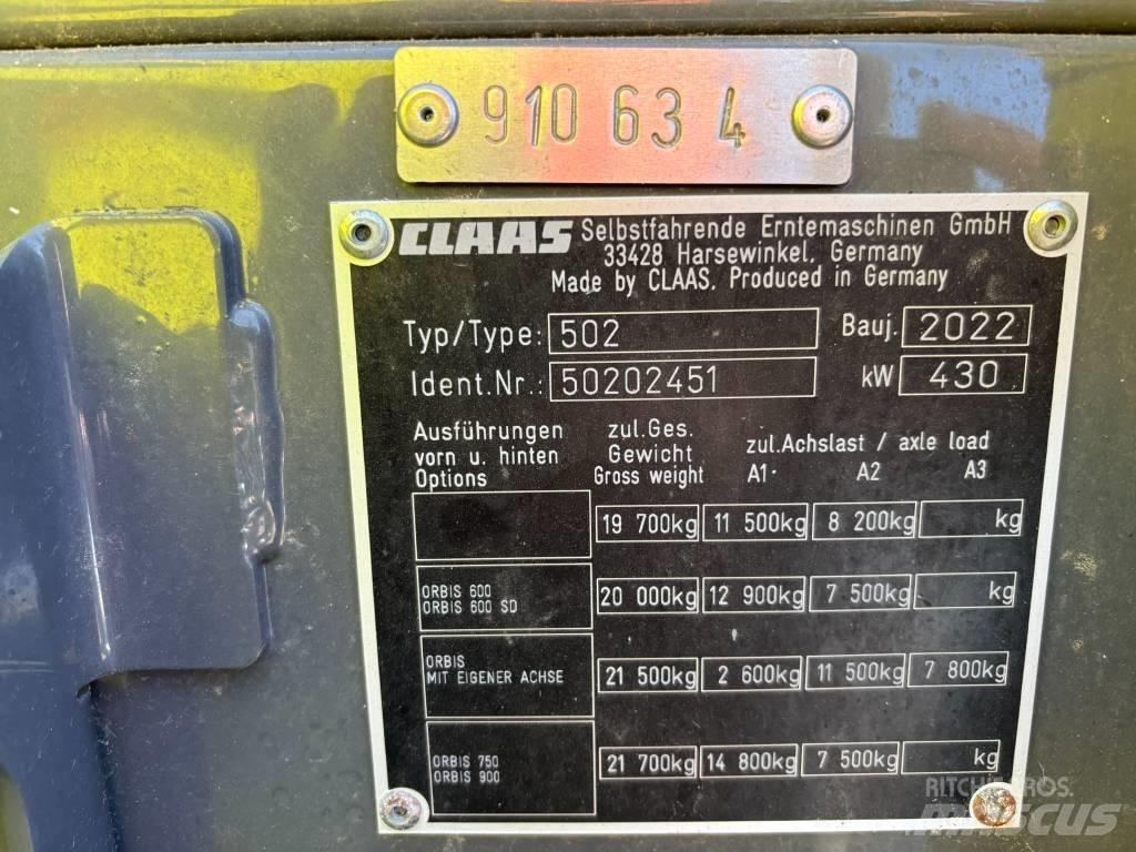 CLAAS Jaguar 950 4WD Selvdrevne fôrhøstere