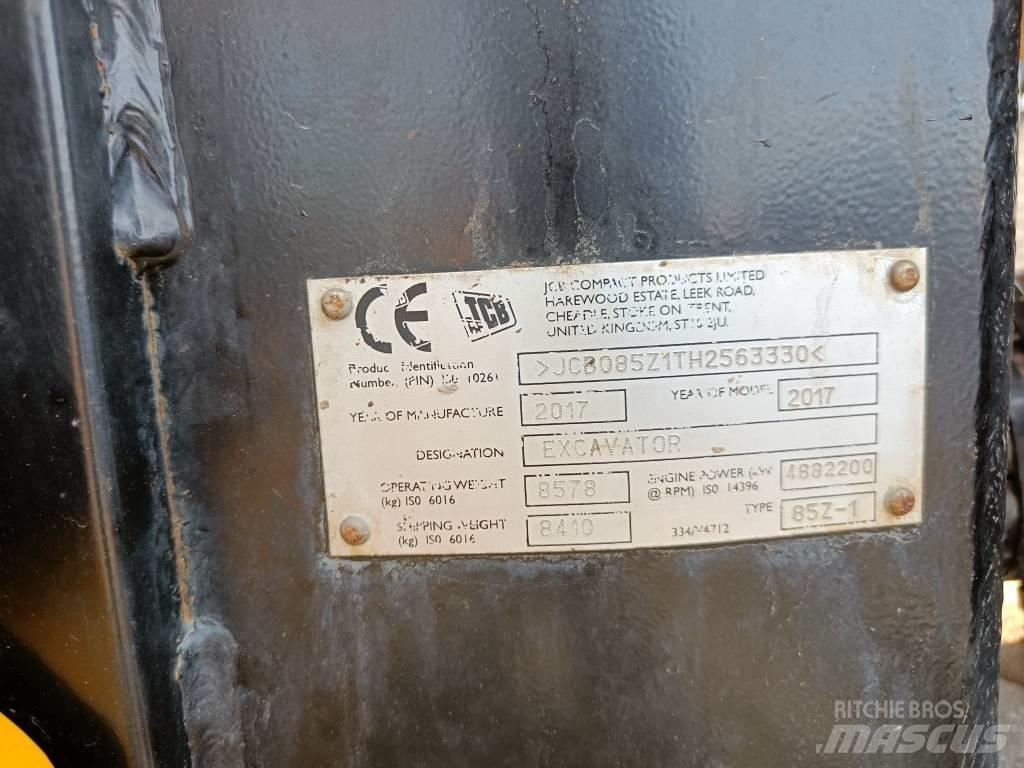 JCB 85Z-1 ECO Midigravere 7 - 12t