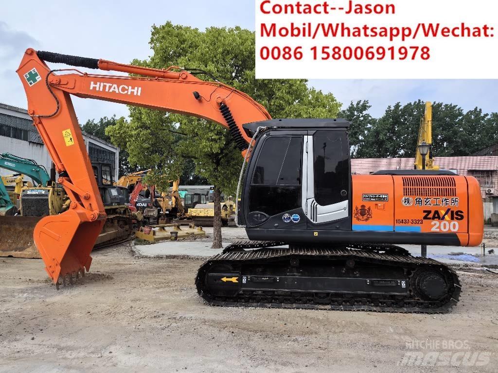 Hitachi ZX 200 Beltegraver