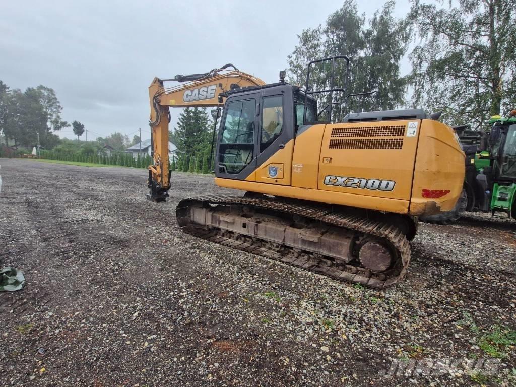 CASE CX 210 D Beltegraver