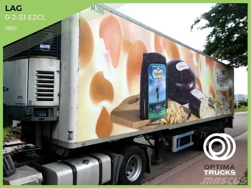 LAG O-2-33 EZCL Frysetrailer Semi